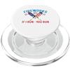 Awesome Patriotic Merch Fireworks Director If I Run You Run - Patriotic 4 luglio PopSockets PopGrip per MagSafe