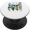 New Zealand Oceania Travel Gifts Fiordi, pecore e cultura maori - Vacanze Nuova Zelanda PopSockets PopGrip Adesivo