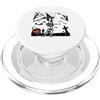 Funny Halloween Shirts Scary Gifts Women Dabbing Scheletro Skull Rib Cage Dab Dance Divertente Halloween PopSockets PopGrip per MagSafe