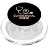 Correctional Nurse Gifts for Women and M Infermiera Correzionale PopSockets PopGrip per MagSafe