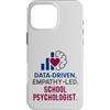 Insightful School Psychology Vibes Graph Custodia per iPhone 16 Pro Max School Psychologist Data Driven Empathy Led Behavioral Brain