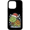 turtle winter cute animal snow box winte Custodia per iPhone 15 Pro Max Tartaruga invernale con scatola