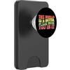 Motivational Quote Gift For Women Men Ki Il mondo è un posto migliore con te in esso regalo motivazionale PopSockets PopWallet per MagSafe