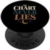 Astrologist Horoscope Reader Natal Chart Regalo lettore di grafico natale lettore astrologia astrologia PopSockets PopGrip Adesivo