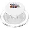 London England Travel Gifts Inghilterra autobus rossi e Thamse - Vacanze Londra PopSockets PopGrip per MagSafe
