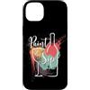 KAEDAM Gifts: Hobbies Custodia per iPhone 14 Plus Paint and Sip - Decorazione artistica su tela, motivo: vino