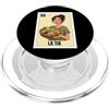 Funny Mexican Designs for Family Funny Mexican Design for Aunt - La Tia Vegana PopSockets PopGrip per MagSafe