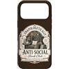 Goth Book Club Apparel Custodia per iPhone 17 Pro Max Book Club Reading Amante Bookworm Biblioteca introversa
