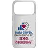 Insightful School Psychology Vibes Graph Custodia per iPhone 17 Pro School Psychologist Data Driven Empathy Led Behavioral Brain