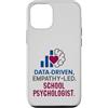 Insightful School Psychology Vibes Graph Custodia per iPhone 12/12 Pro School Psychologist Data Driven Empathy Led Behavioral Brain