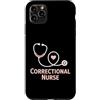 Correctional Nurse Gifts for Women and M Custodia per iPhone 11 Pro Max Infermiera Correzionale