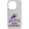Insightful School Psychology Vibes Graph Custodia per iPhone 14 Pro School Psychologist Data Driven Empathy Led Behavioral Brain