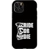 Brutusals Design Custodia per iPhone 11 Pro Pedala o muori in bici in discesa