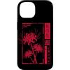 Red Spider Lily Flower Manga Aesthetic A Custodia per iPhone 14 Red Spider Lily Lost Memory Anime Otaku Grunge Estetica