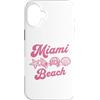 Miami Beach Florida Surfing Surf Ocean V Custodia per iPhone 16 Plus Miami Spiaggia