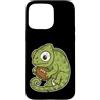 rugby chameleon mascot cute rugby oval b Custodia per iPhone 15 Pro Max Rugby Camaleonte Con Palla