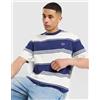 Fred Perry Mens Fred Perry Heavy Striped T-Shirt - Bianco, bianco