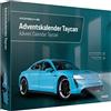 Franzis Porsche Taycan 67203 - Calendario dell'Avvento in Metallo, Modello in Scala 1:24, con modulo Audio e Libro di accompagnamento da 52 Pagine