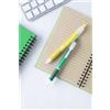 Penna in plastica impugnatura gommata refill blu personalizzabile Caracal personalizzate o neutre