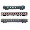 RIVAROSSI HR4361 Set "Alpen Express" RISTORANTE+ 2 CARROZZE FS