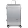 Eastpak Valigia grande Eastpak Resist'r Case L 90L Valigia rigida da 30 kg con telaio in alluminio Metal Silver
