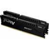 Kingston Technology FURY Beast 128 GB 5600 MT/s DDR5 CL36 DIMM (Kit da 2) Black