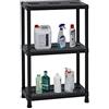 Toomax Z141P041 Universal Scaffale, Vent 63, 60 X 30 X 95 cm, Nero