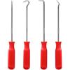 YIXISI 4 Pezzi 16.5cm Set di Ganci e Plettro, Automatica per la Rimozione di Paraolio, Ganci di Precisione per Paraolio, per la Rimozione di Tubi e Guarnizioni, ABS