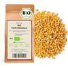 Kamelur 2kg mais popcorn BIO senza additivi - mais soffiato BIO per popcorn fatti in casa - mais popcorn BIO in confezione biodegradabile