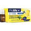 Zeta farmaceutici Prolife D 1000 fermenti lattici vivi e Vitamina D senza zucchero (10 flaconcini)