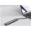 Epico Hub Alu 8K Epico 6in1 con porta USB-C - grigio