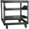StarTech contenitore di rete a telaio aperto per server 9U - Altezza regolabile 584,2-1016 mm - Design robusto per una ventilazione ottimale - Ideale per server e dispositivi di rete