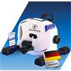 Fjoerdesports Pedaltrainer | Attrezzi per braccia e gambe da usare a casa | Mini cyclette estremamente silenziosa | Attrezzo per la riabilitazione motoria | Allenamento in home office - Cyclette - Attrezzo per anziani - Attrezzo da palestra domestica