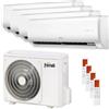 FERROLI Condizionatore Ferroli Giada quadri split 9000+9000+9000+9000 BTU inverter A wifi unità esterna 8,2 kW
