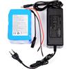 PACCO BATTERIA PILA RICAMBIO 36V 5000mAh 8Ah RICARICABILE LITIO 110x75x66 F1E1