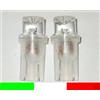 LOTTO STOCK 20 LUCI DI POSIZIONE LED BIANCO W5W T10 A