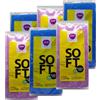 FEI FAN Panno Magico In Lattice SOFT, Super Assorbente e Resistente. Lava, Sgrassa e Assorbe In Una Sola Passata. Non Graffia, Non Lascia Aloni 30x30 (Colori Assortiti, Non Si Può Segliere) (6 Panni)