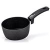 Moneta Etnea Evolution Pentola Induzione 16 cm Antiaderente, Casseruola Antiaderente con Fondo Net Induction, Pentolino Induzione in Alluminio Forgiato - Made in Italy