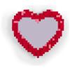 Seletti Specchio Pixel Mirror Heart D55 cm