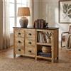 MIlani Home ORLANDO - mobile in legno di mango con 6 cassetti e 2 vani