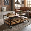 MIlani Home SHERIDAN - tavolino in legno di mango
