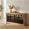 MIlani Home SIENNA - mobile in legno di mango con 2 ante