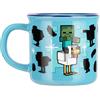 Paladone Minecraft Chicken Jockey Mug - Prodotto Minecraft con licenza ufficiale