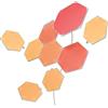 Nanoleaf Shapes Hexagon Starter Kit, 9 Esagoni Luminosi LED RGBW Smart, Applique da Parete Interno Modulari, Luci Led 16M Colori WiFi, Funziona con Alexa, Sincronia Musica e Monitor, Deco e Gaming