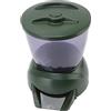 Jopwkuin Alimentatore Automatico per Acquario, Trasparenza immediata a Bassa Potenza Mangiatoia Automatica per Pesci alimentata a Batteria Display LCD da 3,8 Litri ABS per Acquario