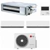 Lg - Climatizzatore Deluxe e Canalizzato con inverter LG trial split 9000+9000+12000 btu A+++ MU3R21 in R32