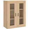 vidaXL Mobile a Parete Rovere Sonoma 69,5x34x90 cm, armadietto a muro, portaoggetti pensile, pensile