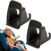 Esshogo 2 pezzi Isofix, adattatore Isofix, retrofit isofix, adattatore, aggiornamento Isofix Universa, supporto universale per seggiolino per bambini