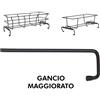 S.L. Gancio Maggiorato cm 20 per Balconiere da Muretto