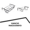 S.L. Gancio Maggiorato cm 36 per Balconiere Regolabili
